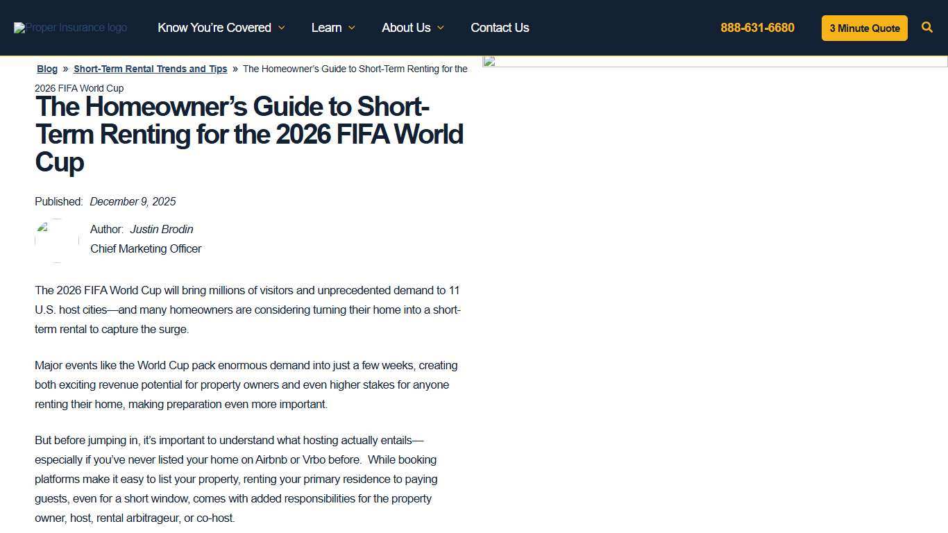 2026 FIFA World Cup Hosting Guide for Homeowners